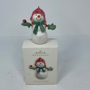 New 2007 “Welcome Friends” Hallmark Keepsake Ornament